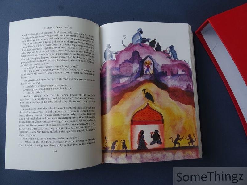 Rushdie, Salman / Bhushan, Anna (illustr.). - Midnight's children.