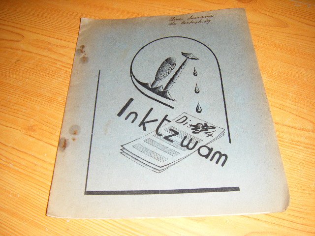 Wilde, Jan de (red.) - De Inktzwam, November 1937, nr. 9, 2e jaargang