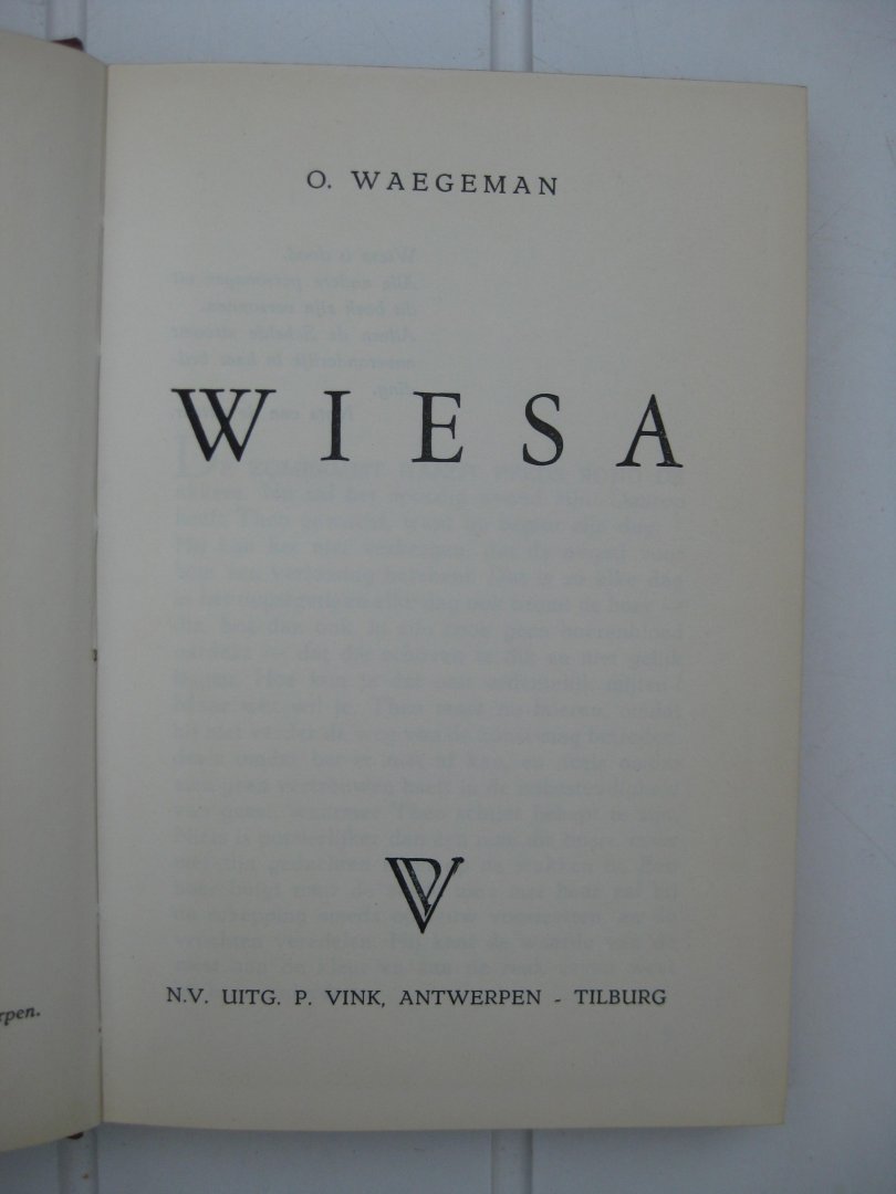 Waegeman, O. - Wiesa.