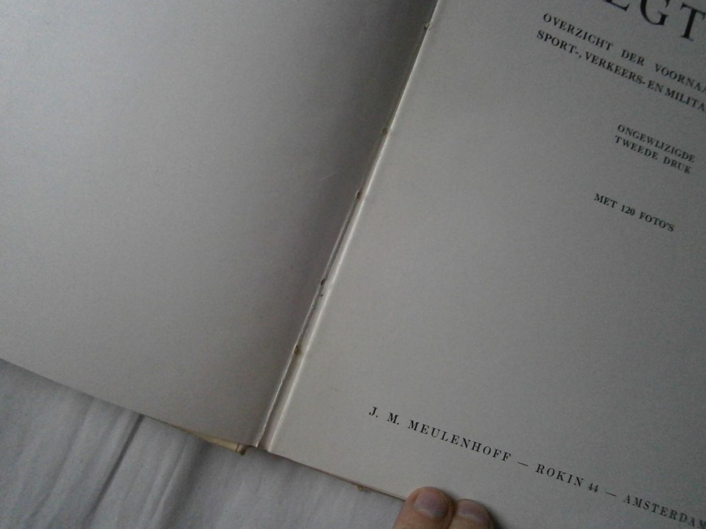 Steenderen C. van - Moderne vliegtuigen