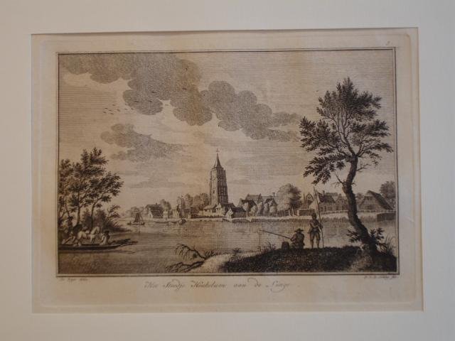 Heukelum. - Het Steedje Heukelum aan de Linge.