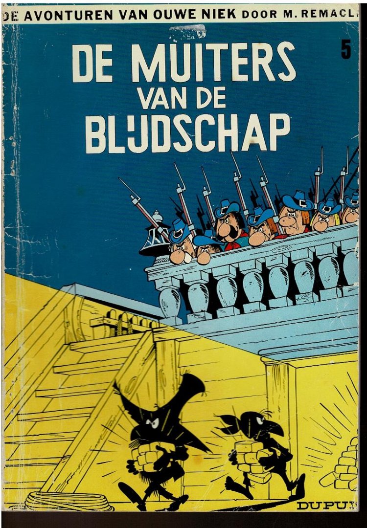 Remacle,M. - Ouwe Niek en Zwartbaard 5 de muiters van de blijdschap