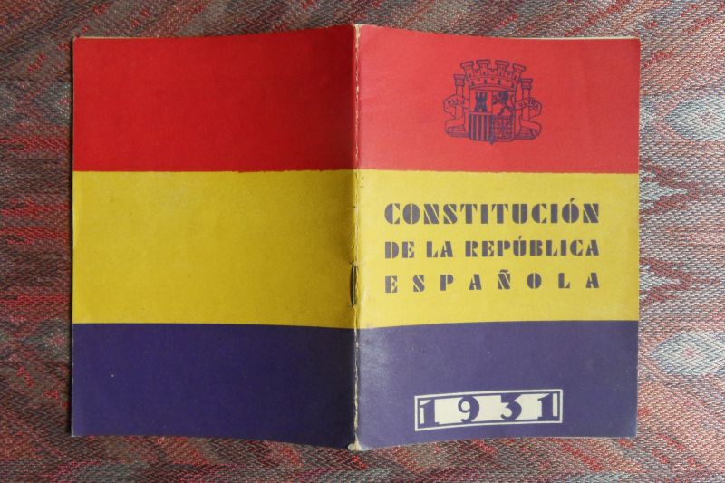 N.N. - Constitución de la República Española 1931.