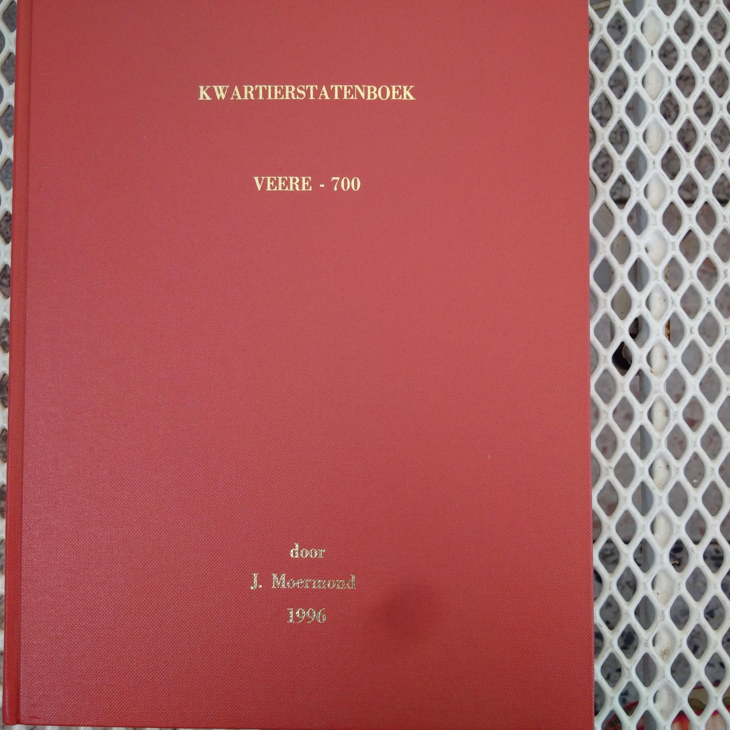 Moermond, J. - Kwartierstatenboek Veere-700