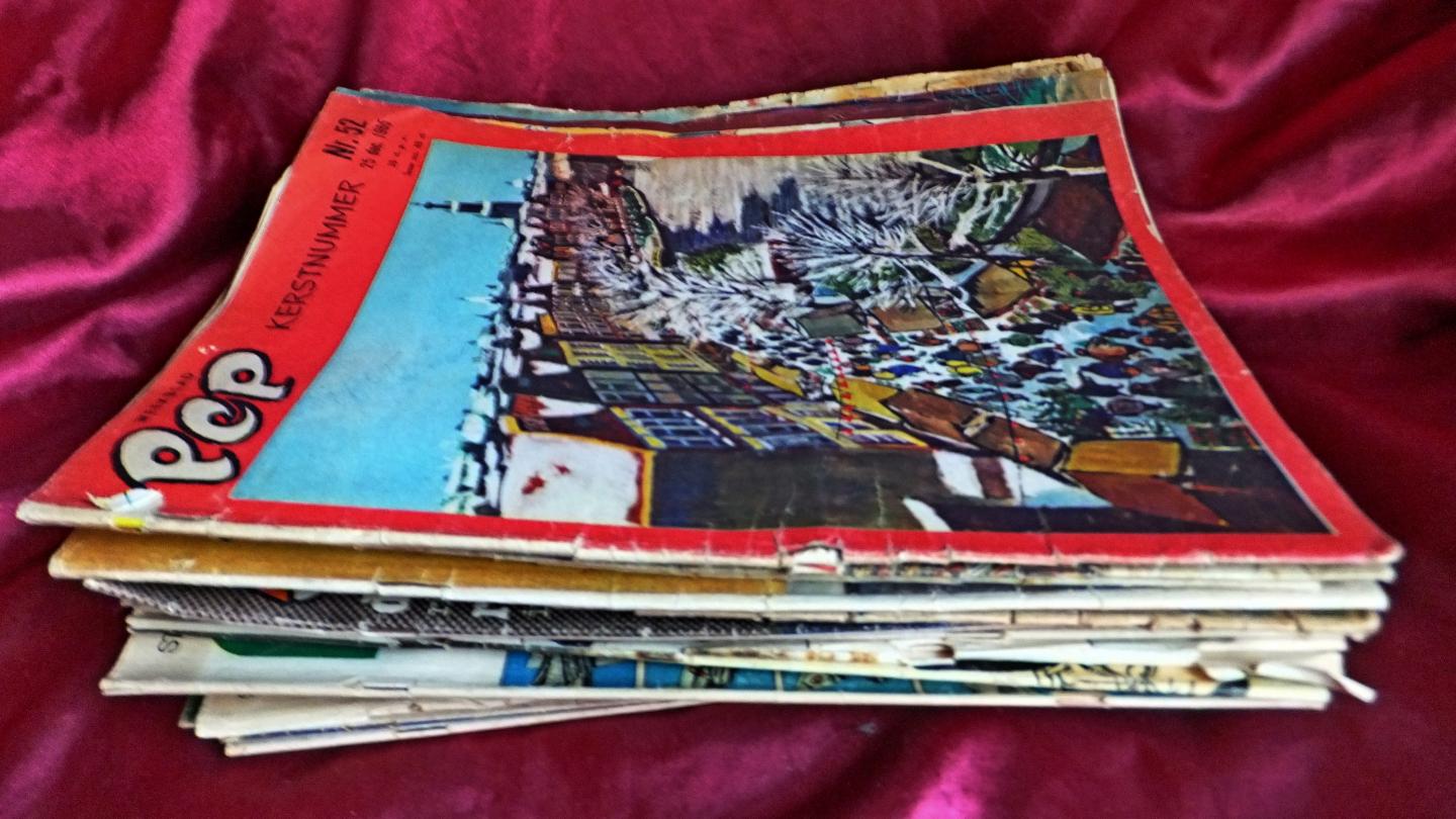 Diverse auteurs - PEP 1965 stripweekblad nr. 25, 35, 39, 41, 42, 44,, 47, 48, 50, 51, 52