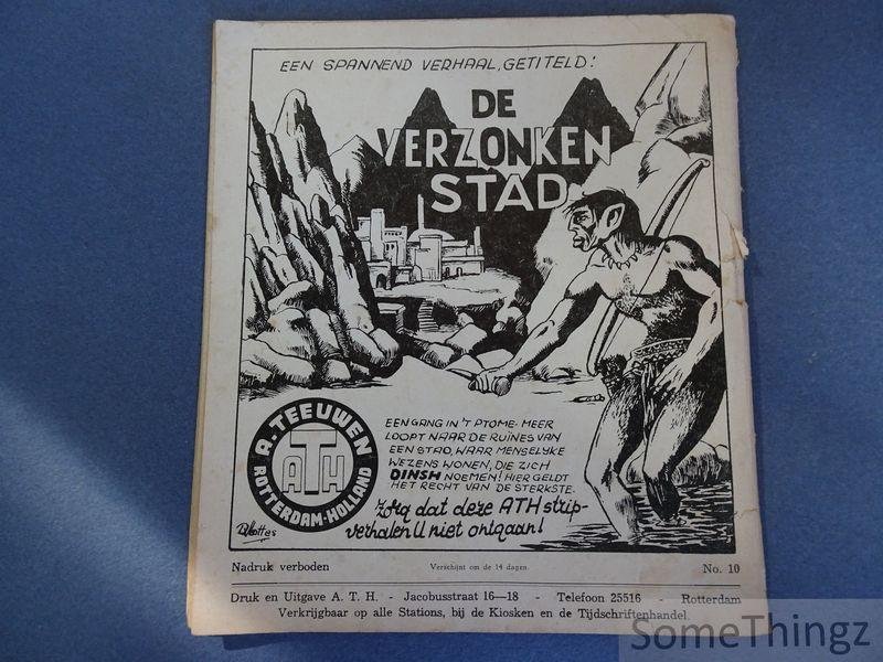 Edgar Rice Burroughs / Dick Vlottes (scenario en tekeningen) - Tarzan. N° 10 : De Gryf. Vervolg. Deel 2.