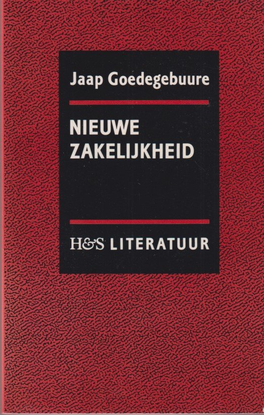 Goedegebuure, Jaap - Nieuwe zakelijkheid