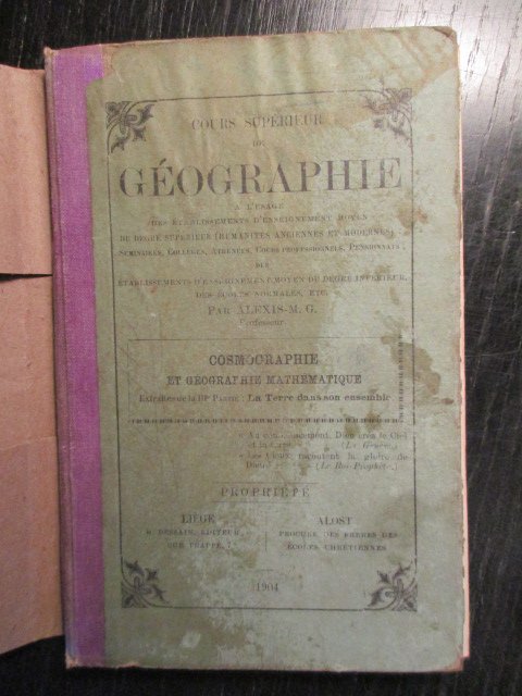 Alexis-M. G. - Cosmographie et Géograpie Mathématique