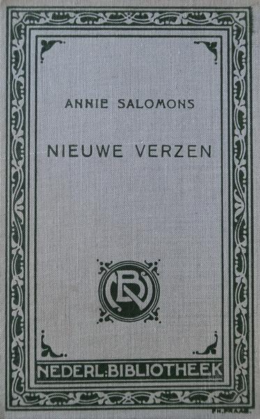 Salomons, Annie - Nieuwe verzen