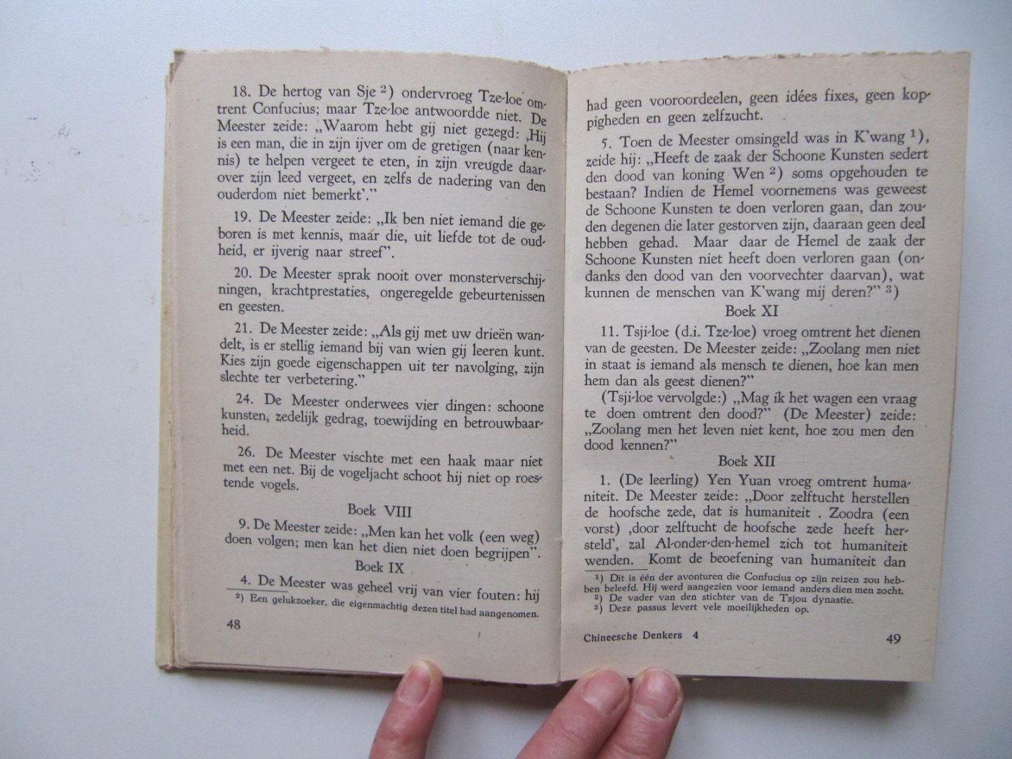 Dr. J. Duyvendak - Uren met Chineesche Denkers