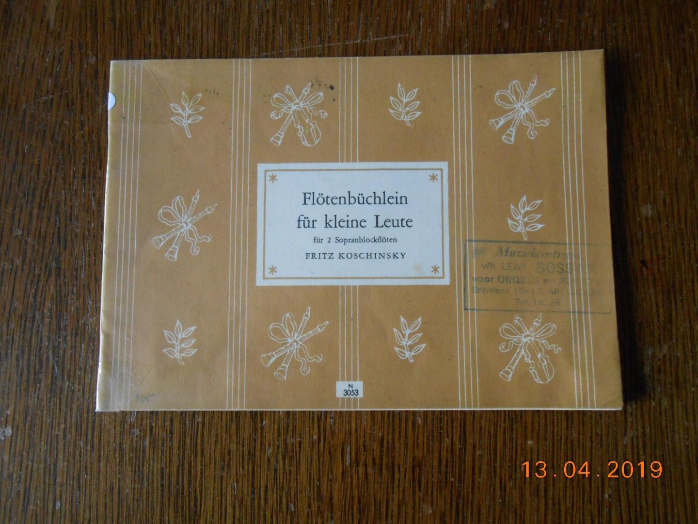 Fritz Koschinsky - Flotenbuchlein fur kleine Leute