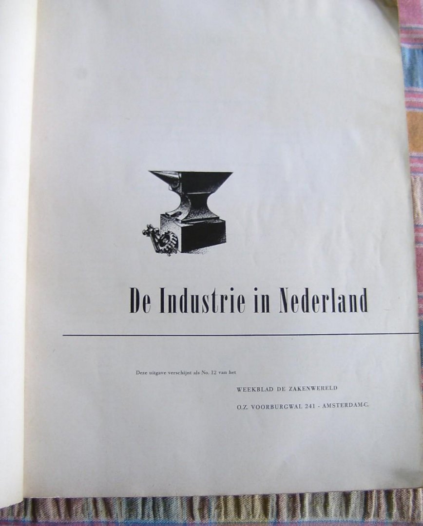 redactie - De Industrie in Nederland