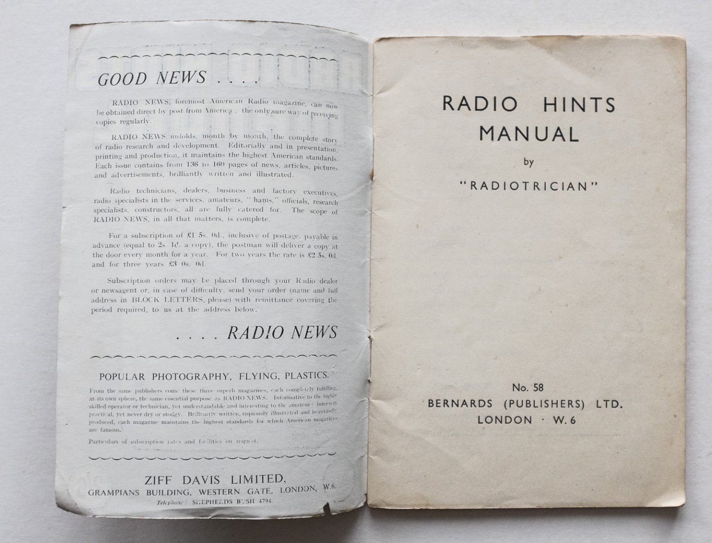 Radiotrician - Radio hints manual