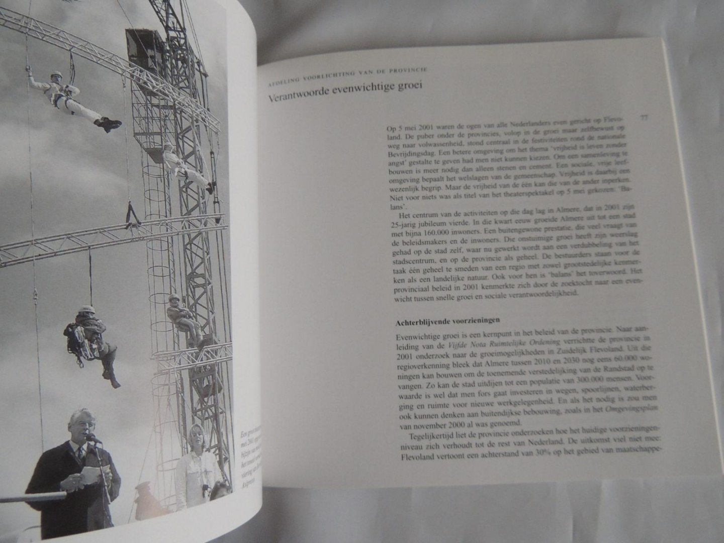 Dorleijn, Peter /// andre geurts ea. - Cultuur historisch jaarboek voor Flevoland 2002. Van horen zeggen.