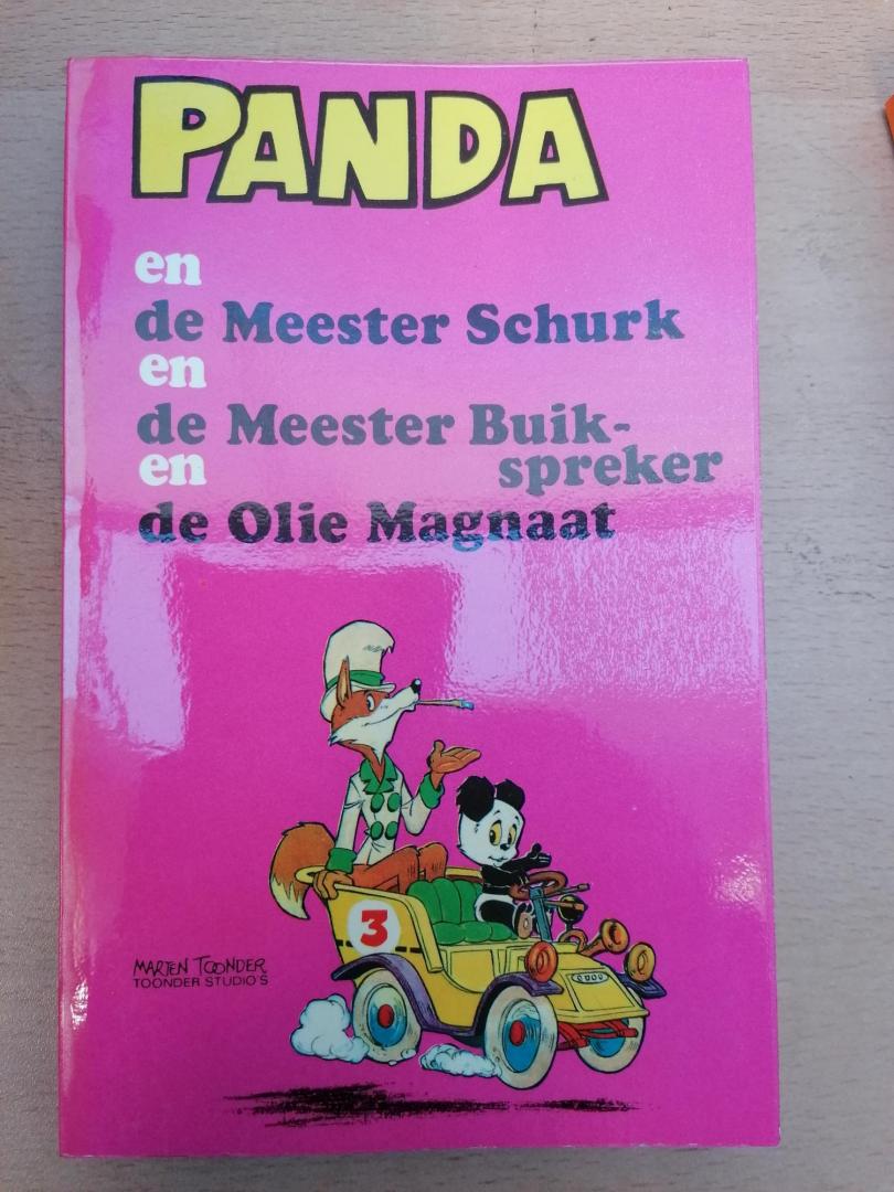 Marten Toonder - 3 boeken ; Panda  2,3,4