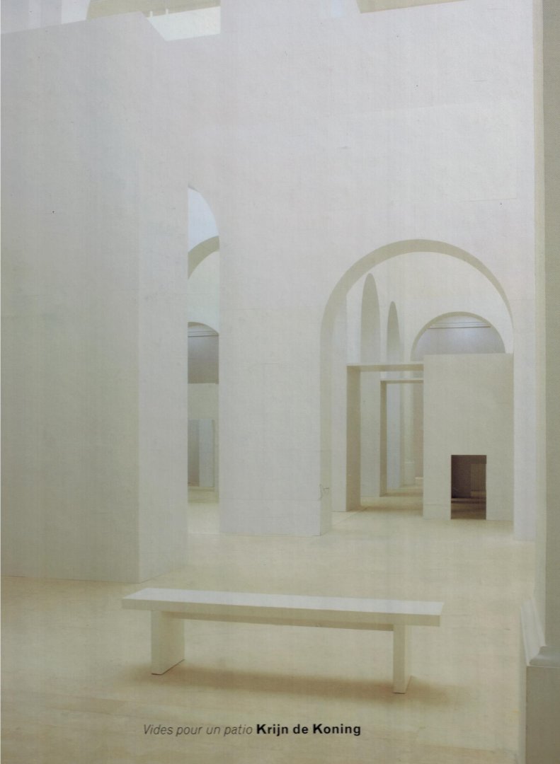 Alexis Jacubowicz - Vides pour un patio : Krijn de Koning