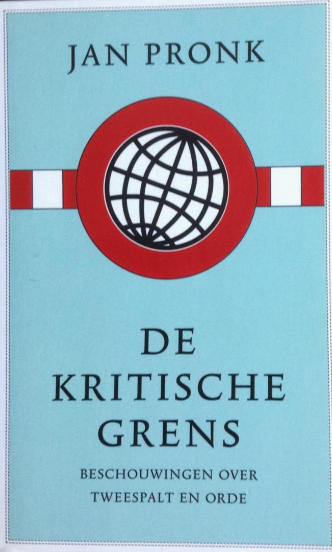 Pronk, Jan - De kritische grens