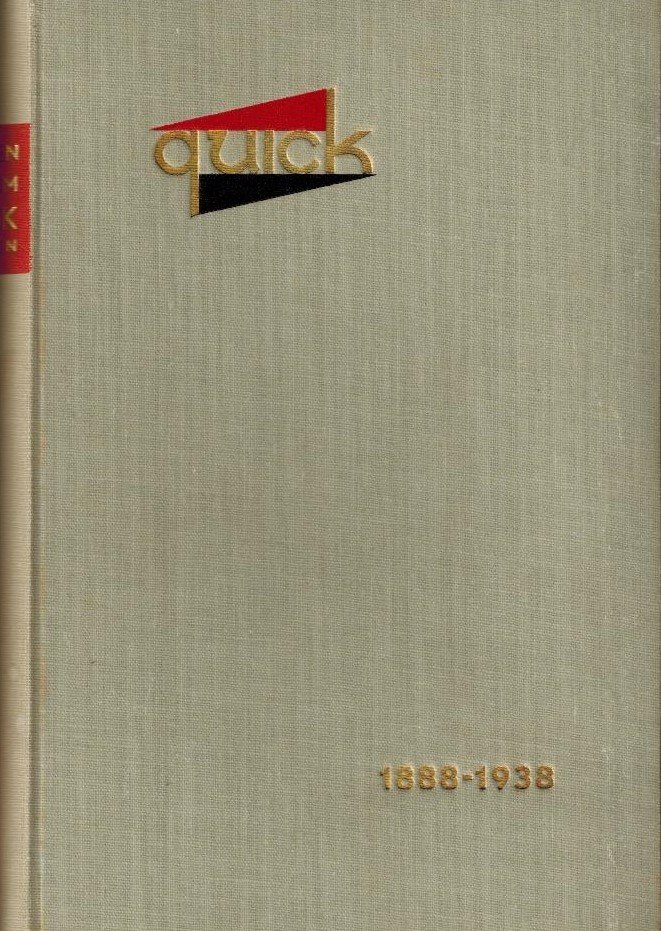 Hartog D. den - Nijmeegsche Voetbal-, Cricket- en Athletiek-vereeniging Quick 1888-1938 -Een herinnering aan het gouden jubileum