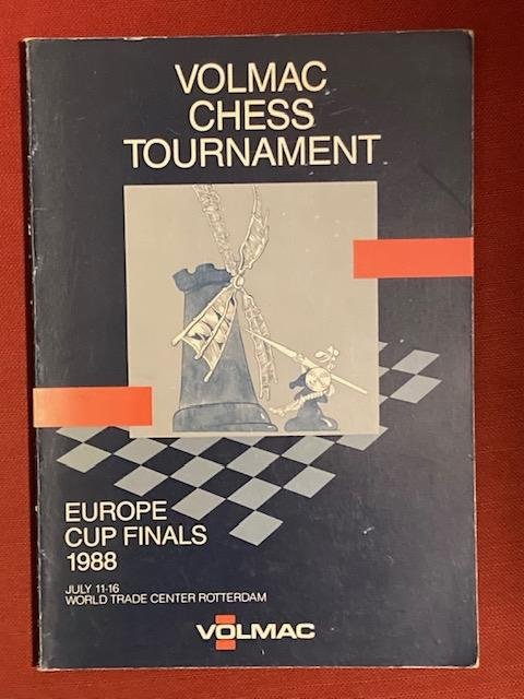 Broeder, G. den - Volmac chess tournament : Europe cup finals 1988 : World Trade Center Rotterdam, july 11-16