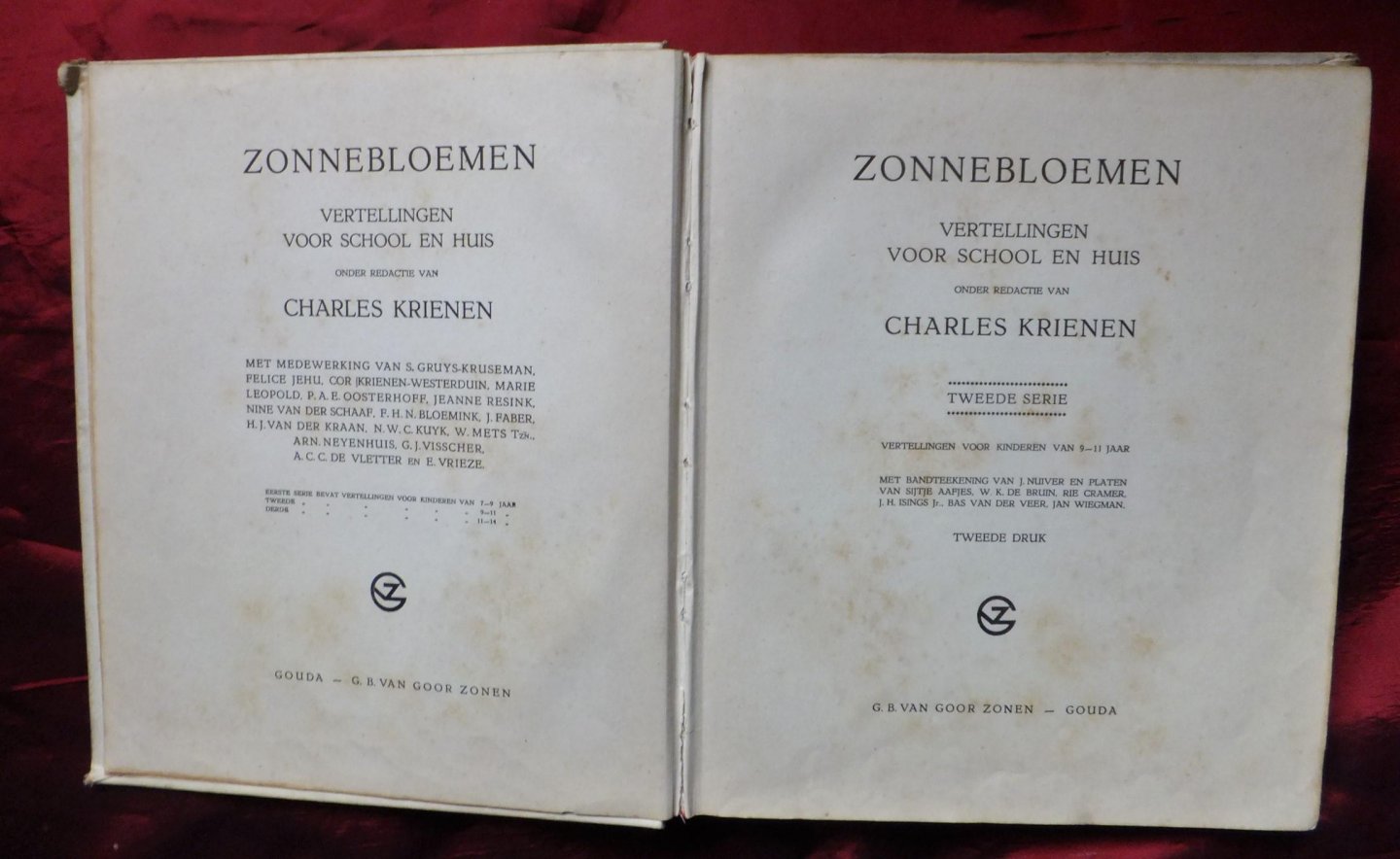 Krienen, Charles - CHARLES KRIENEN 2. De dure beenen van Frank Kronen 3. Karel Vermeer 4. Zonnebloemen