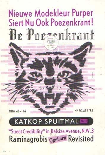 Schreuders, P. (red.) - De poezenkrant. Vol. 34