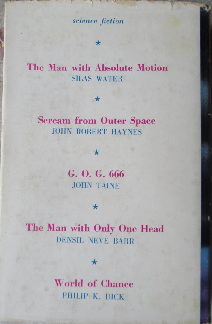 Barr, Densil Neve - The man with only one head