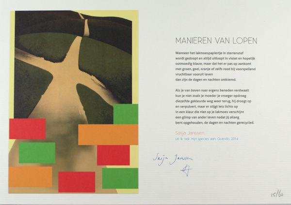 Jansen, Sasja. - Manieren van lopen.