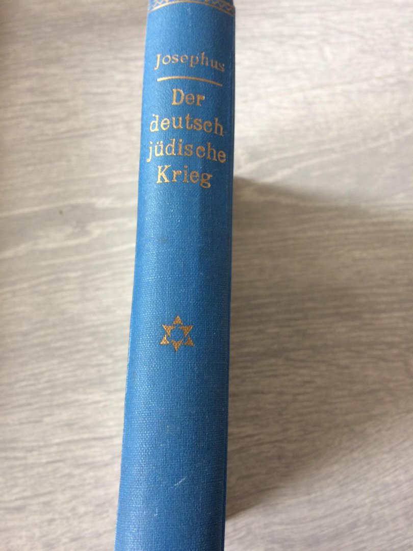 Josephus - Der deutsch judische krieg ,1935