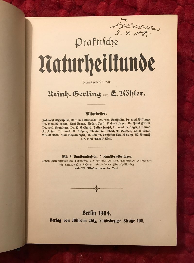 Gerling, Reinhard, E. Köhler - Praktische naturheilkunde