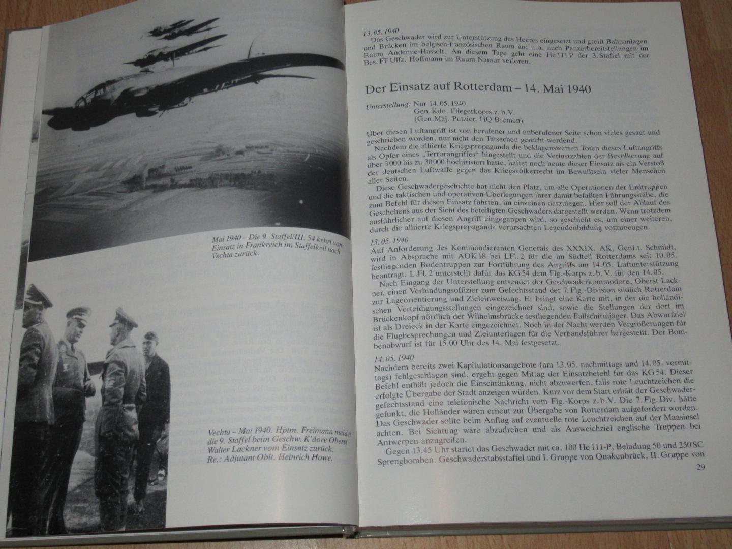 Radtke, Siegfried - Kampfgeschwader 54 - Von der Ju 52 zur Me 262. Eine Chronik nach Kriegstagebüchern, Dokumenten und Berichten 1935 - 1945