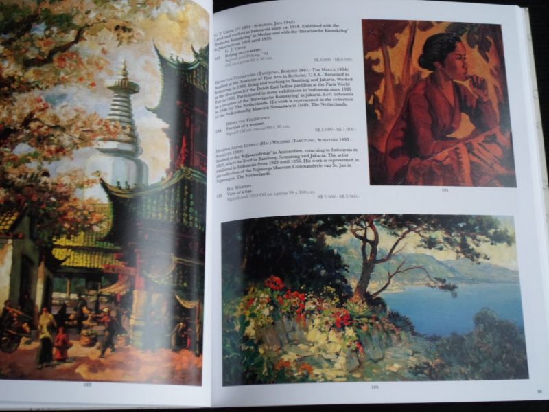 Catalogus Glerum - Indonesian and Indo European and South East Asian Pictures, Watercolours, Pastels & Drawings