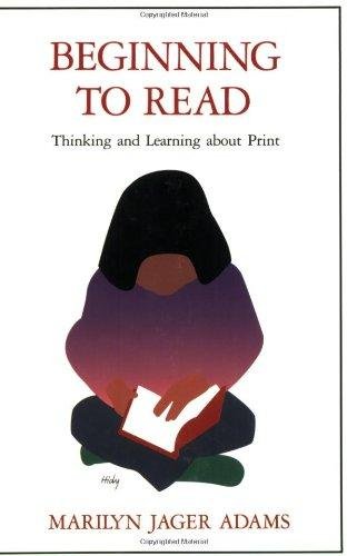 Adams, Marilyn Jager - Beginning to Read: Thinking and Learning about Print.