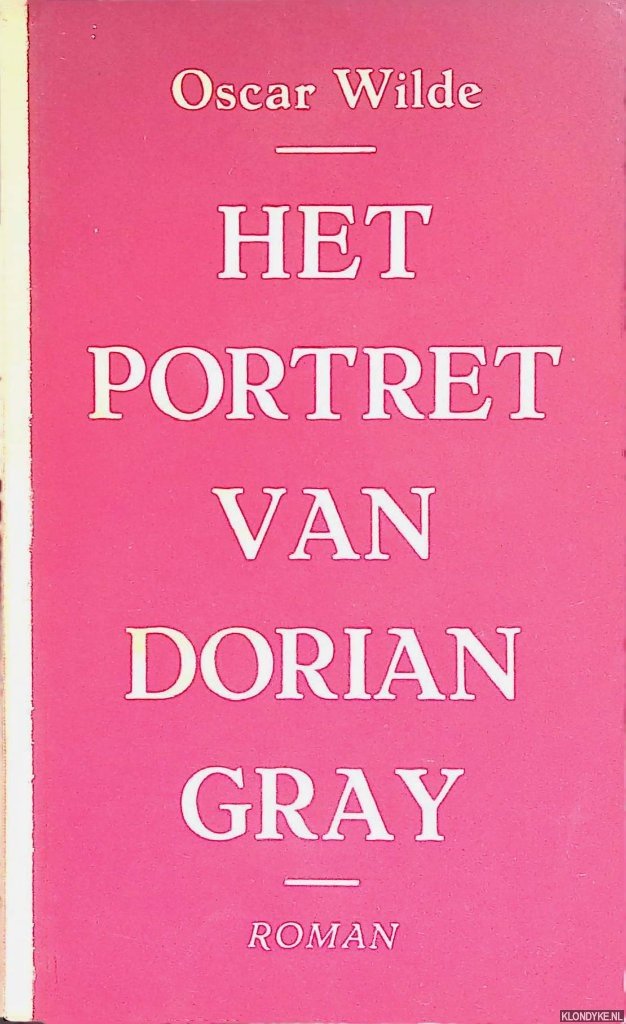 Wilde, Oscar - Het portret van Dorian Gray