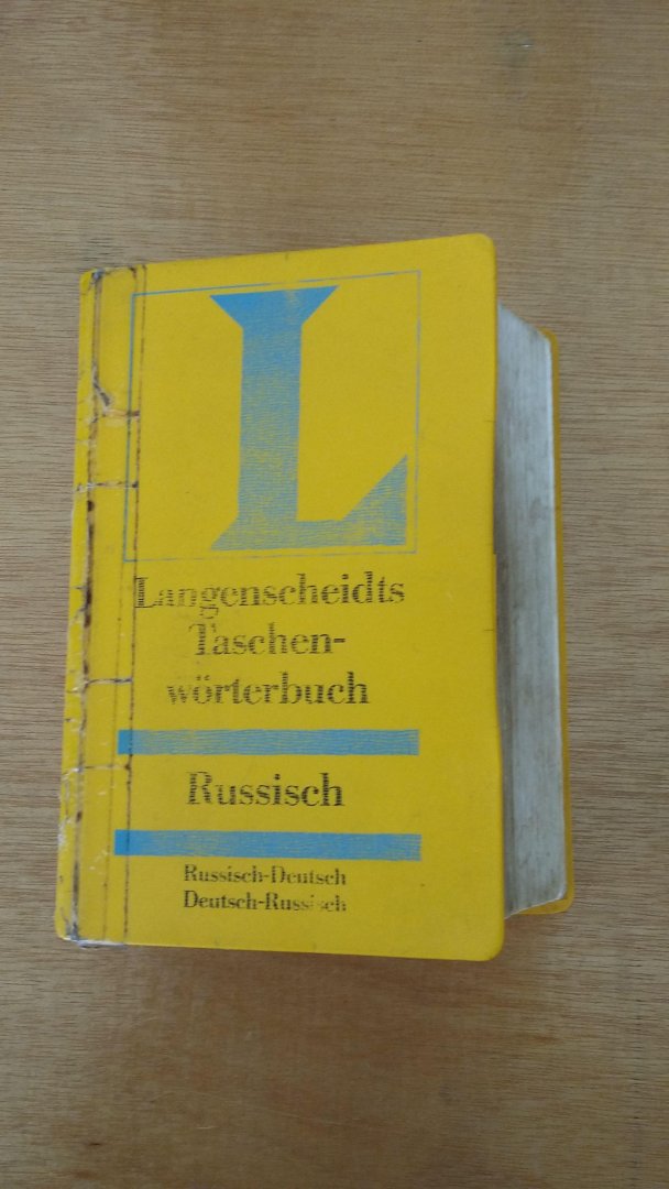 Orschel, Hans - Langenscheidts Taschenwörterbuch Russisch-Deutsch/Deutsch-Russisch