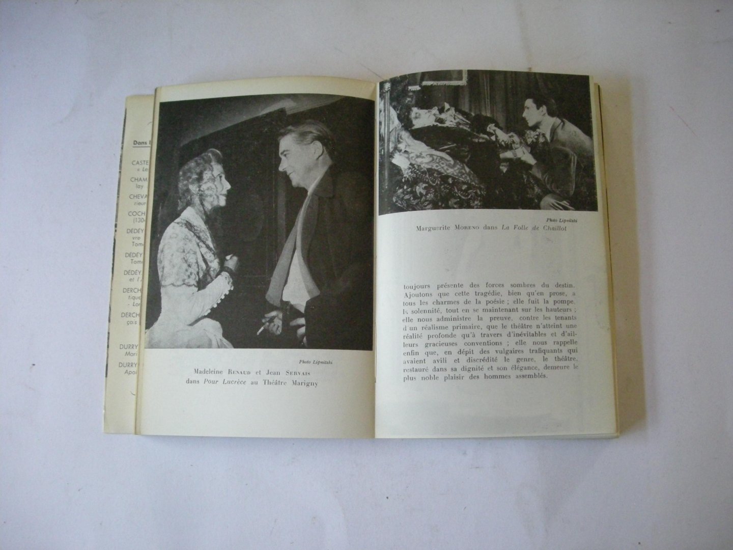 Surer, Paul - Le theatre francais contemporain