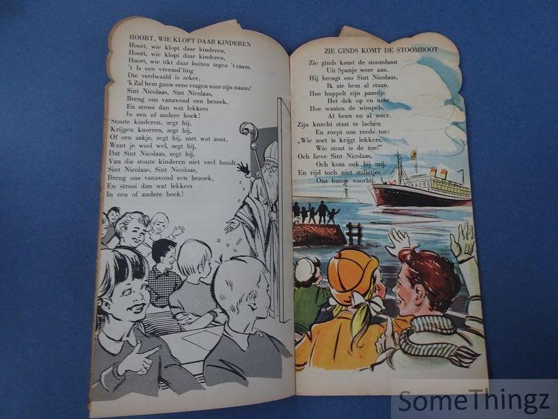 N/A. - Vintage kinderboekje met Sinterklaasliedjes