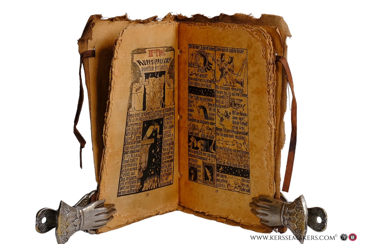Seyppel, C. M. - Er - Sie - Es. IIte aegÿptische Humoreske. Nach der Natur abgemahlt und niedergeschrieben 1302 Jahre vor Christi Geburt durch C. M. Seyppel, Hofmaler und Poët der seligen Majestät König Rhampsinit III. Memphis, Pÿramidenstrasse No 36, Iste Et...