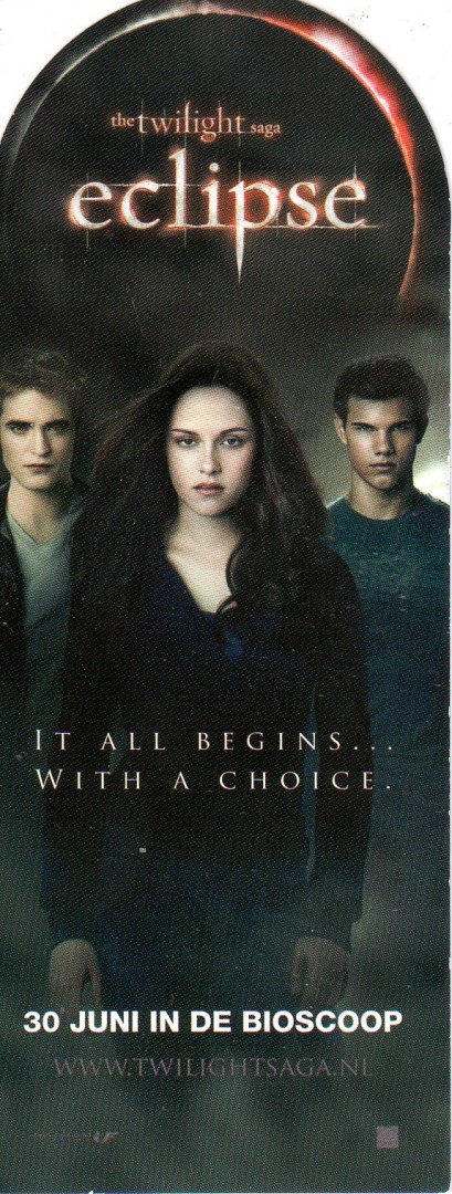  - boekenlegger: The Twilight Saga - Eclipse - 30 juni in de bioscoop