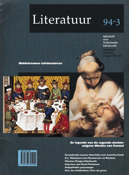 Pleij, H. e.a. (red.) - Literatuur, nr. 94-3, jaargang 11, mei-juni