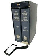 The Compact Edition of the Oxford English Dictionary - Complete text reproduced micrographically