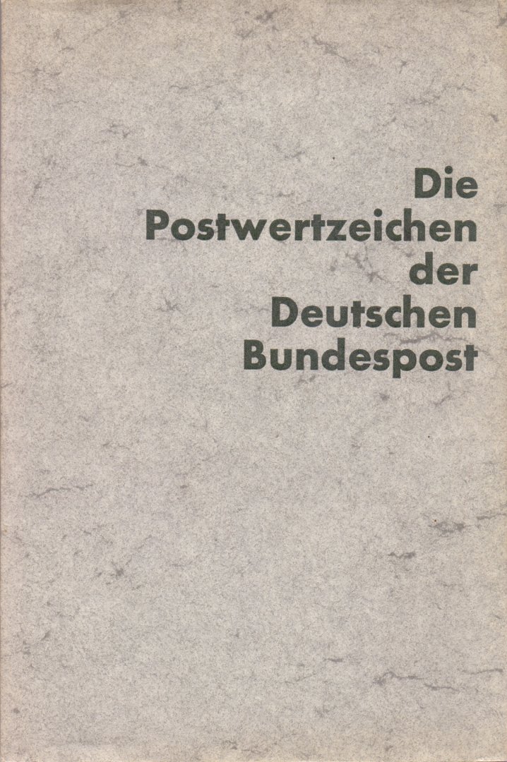 N/N (ds1290) - Die Postwertzeichen der Deutschen Bundespost (Ausgaben des Jahres1969)
