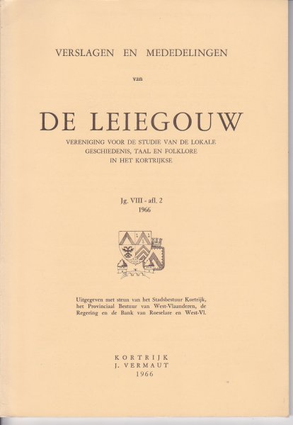 Vanheede, A; Cloet, M. - Taaltoestanden in Menen, Komen en Moeskroen; De leeftijdsgrens tussen communicanten en niet-communicanten in de XVIIde eeuw