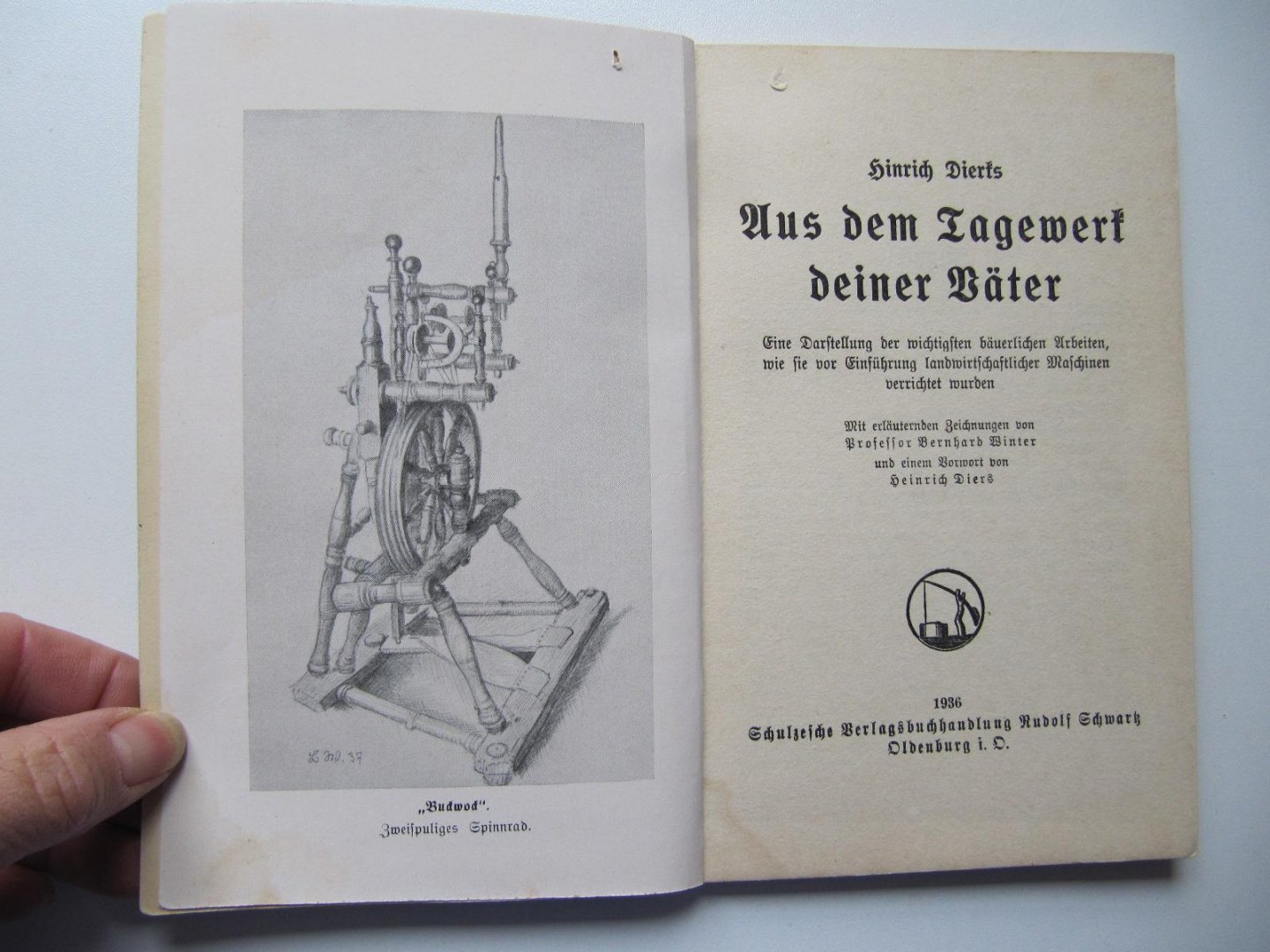H. Dierts - Aus dem Tagewerf deiner Väter - Ziehbrunnen Buchreihe nr. 8