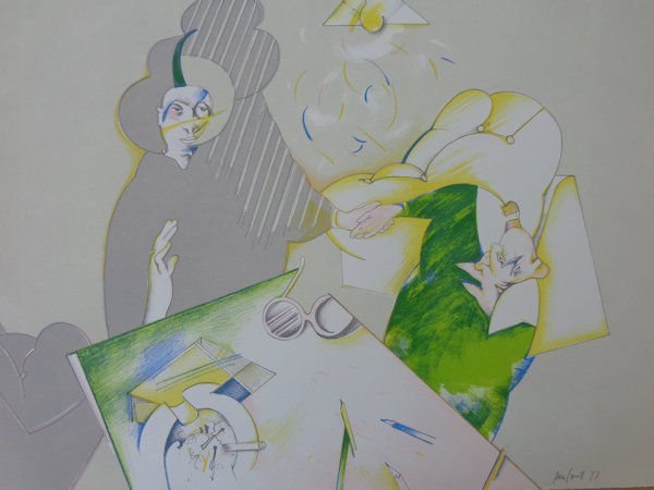 Soest, Pierre van. - Uit de serie Met Jan van Eyck op bezoek bij de familie Anolfini.