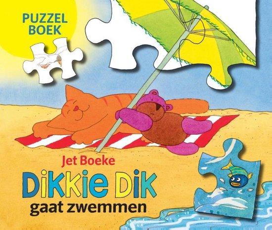 Boeke, Jet - Dikkie Dik gaat zwemmen puzzelboek