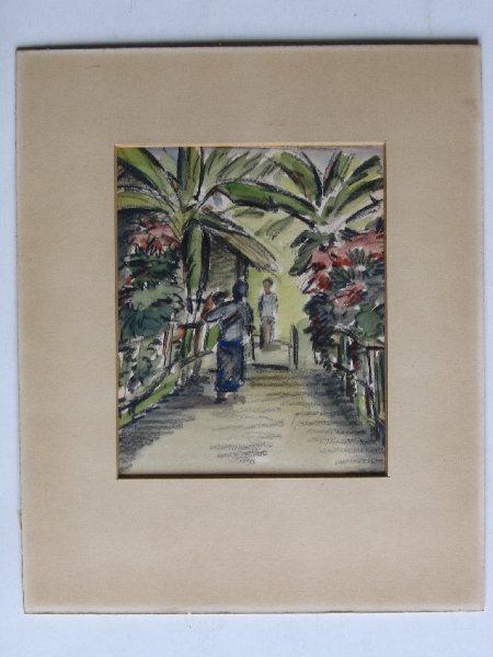 tekening - Indie, tekening, jaren'30