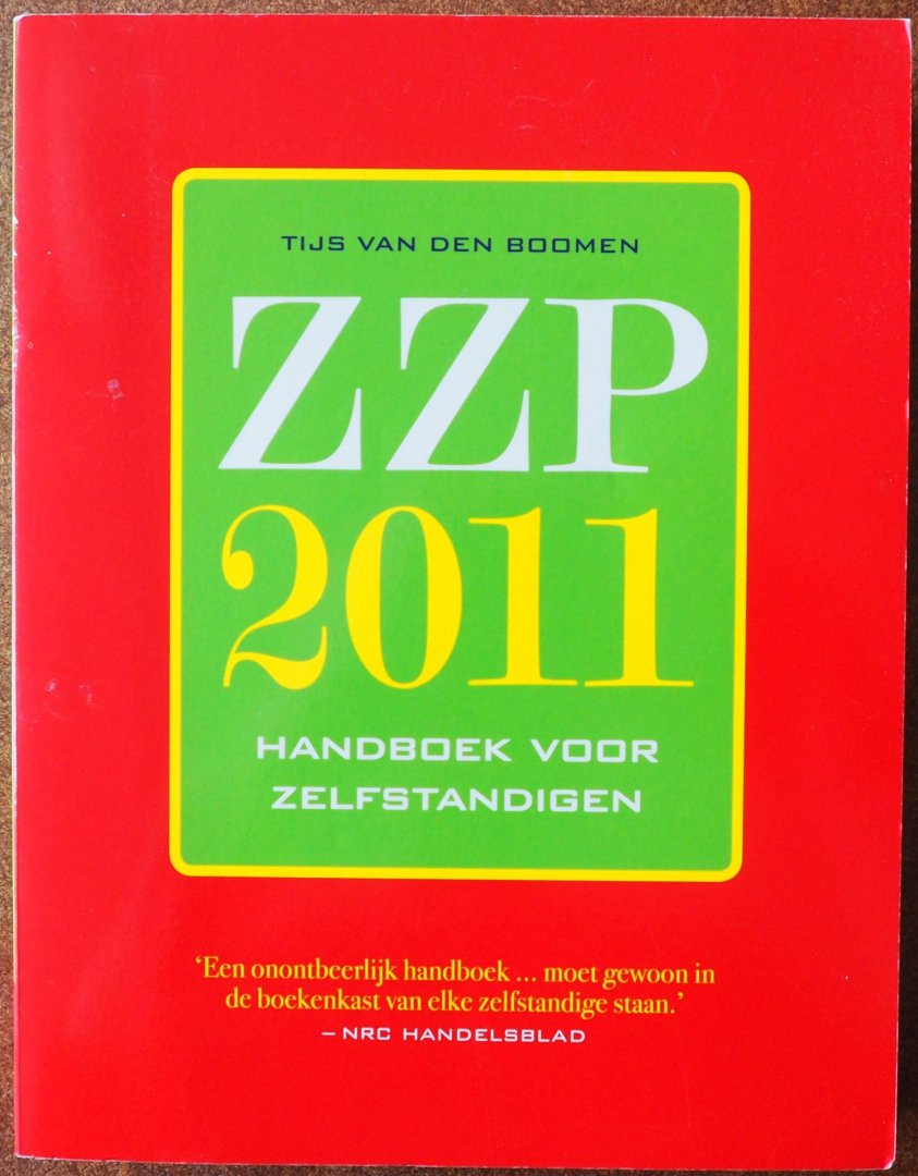 Boomen Tijs van den - ZZP 2011 Handboek voor zelfstandigen