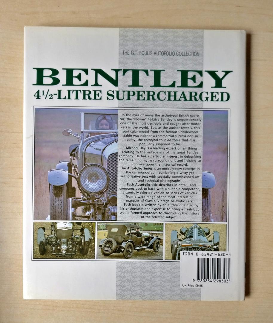 Michael Hay - Bentley 4 1/2-Litre Supercharged