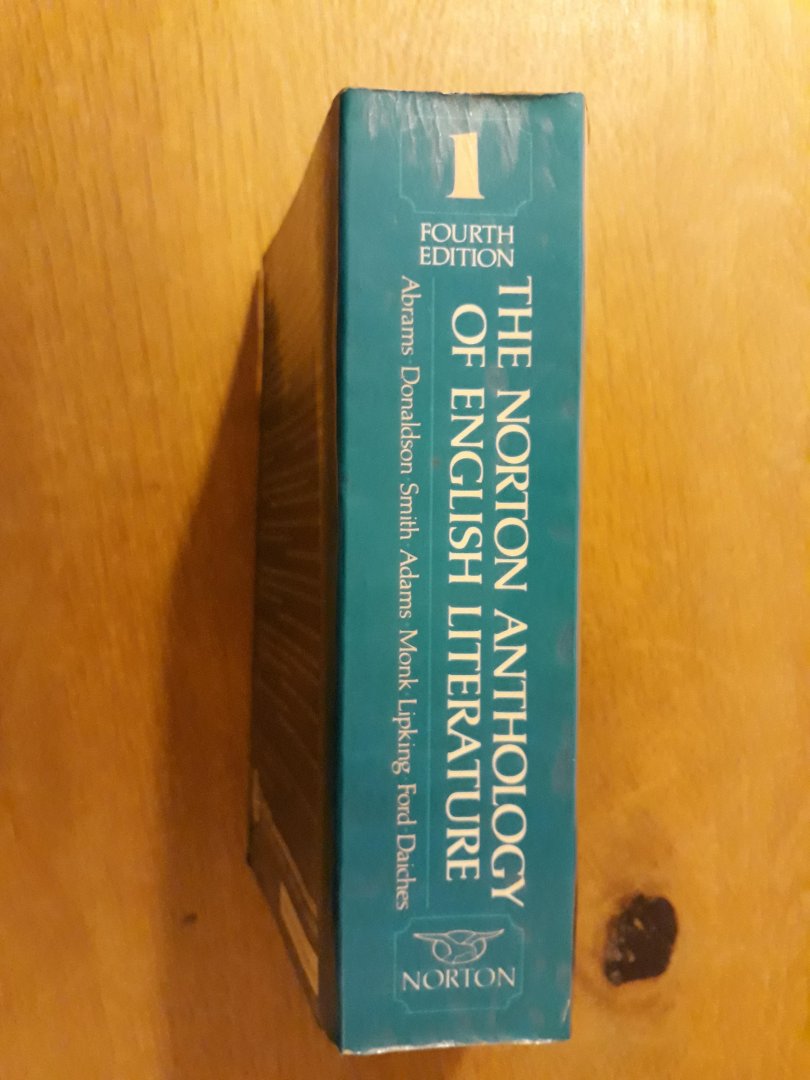 Abrams, M.H. (General Editor) - The Norton Anthology of English Literature (Volume I)