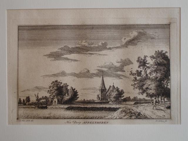 Appeltern. - Het dorp Appeltheren.
